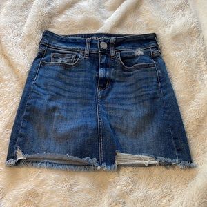 American eagle denim skirt